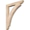 Ekena Millwork Thorton Slat Smooth Bracket, Douglas Fir, 3 1/2"W x 30"D x 36"H BKT04X30X36THR06SDF - alternate 1